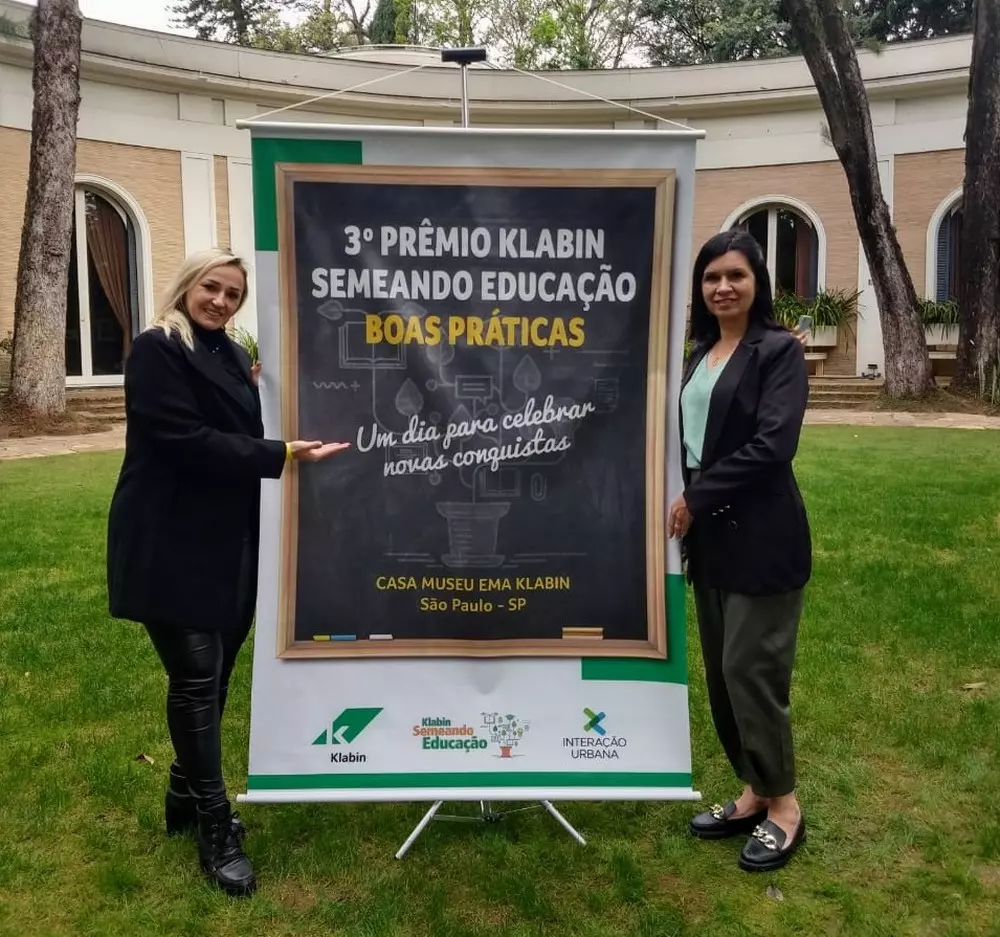 Professoras da rede municipal de Rio Negro recebem premiação em São Paulo